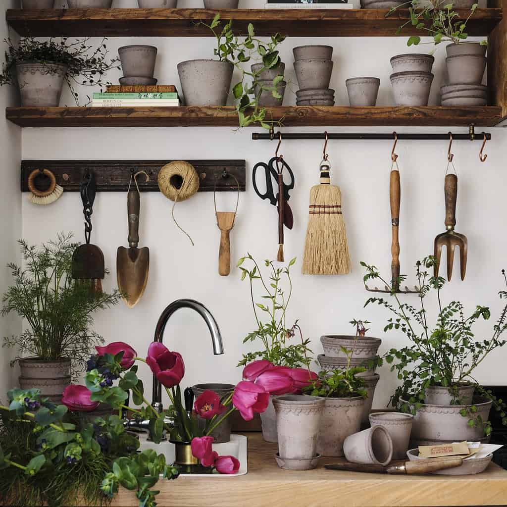 Köpenhamn kruka grå Bergs Potter