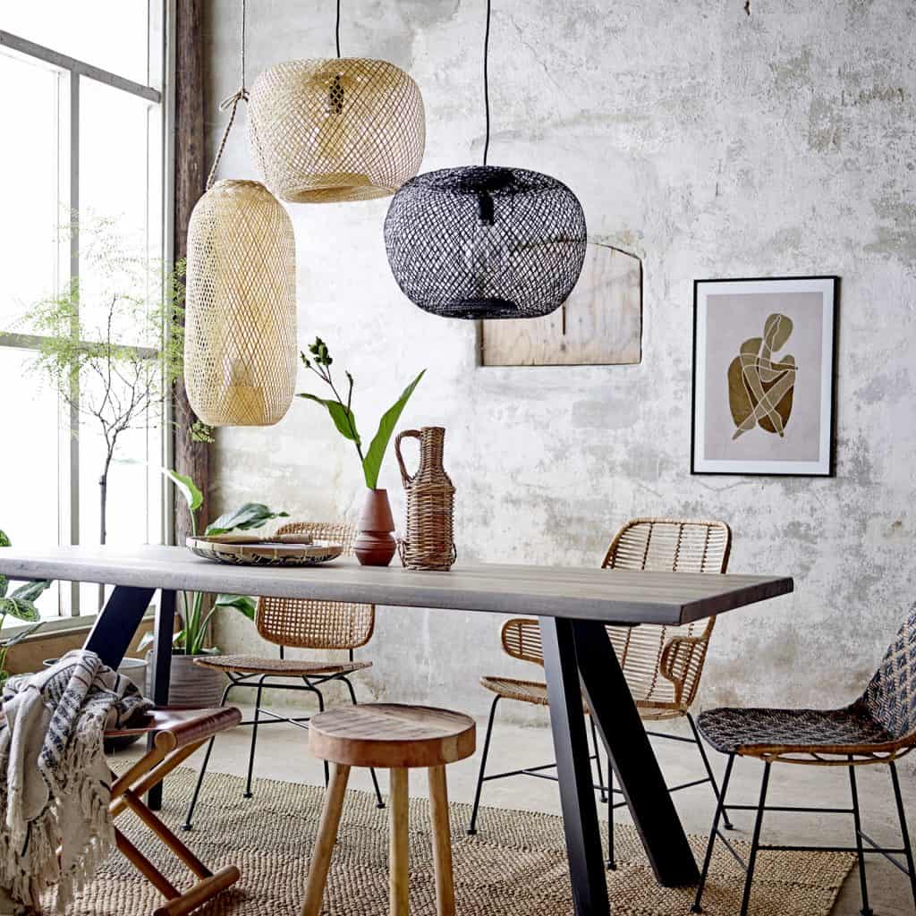 bambulampa avlång Bloomingville