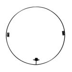 Gullabo grå väggljusstake Storefactory