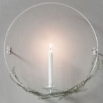 Gullabo väggljusstake vit