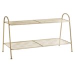 Produktbild på skohylla mässing från varumärket Madam Stoltz