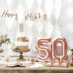 sifferballonger Partydeco