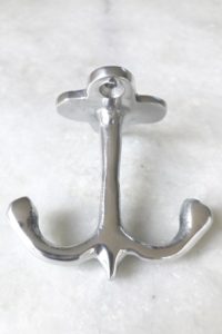 Hatthyllskrok, aluminium