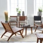 fåtölj Porto konjak Wikholm form