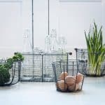 svart trådkorg Strömshaga 676827