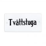 skylt tvättstuga Strömshaga