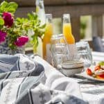 Bolster kökshandduk blå Shyness