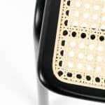 stol Jort svart Zuiver