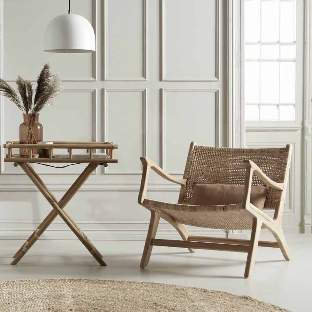 fåtölj Tegal teak rotting Wikholm form