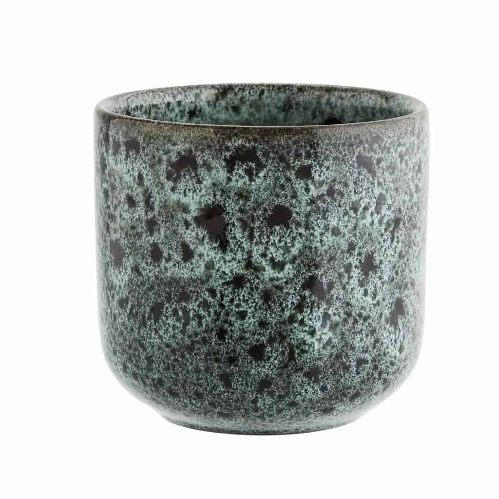 mugg stengods turkost Madam Stoltz