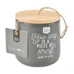 grå burk jutesnöre Burgon Ball