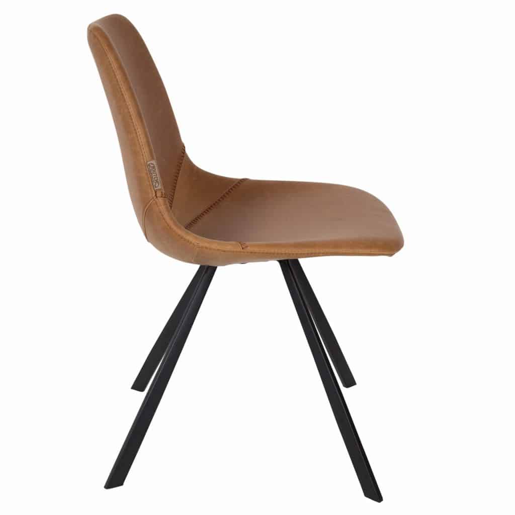 stol Franky brun Dutchbone