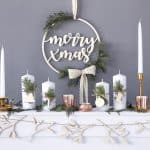 girlang Mistel trä Partydeco