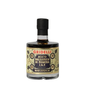 Ekologisk balsamvinäger från Gridelli – Aceto Balsamico Nero I.G.P. Modena