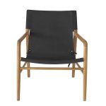 fåtölj Beja svart Wikholm form