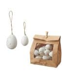 påskägg vit svart Wikholm form