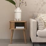 sängbord Barbier ask Zuiver