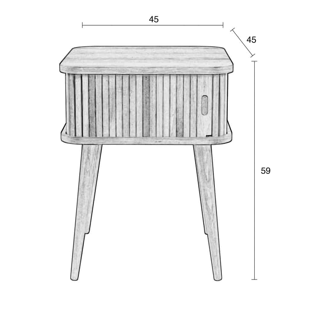 sängbord Barbier Zuiver