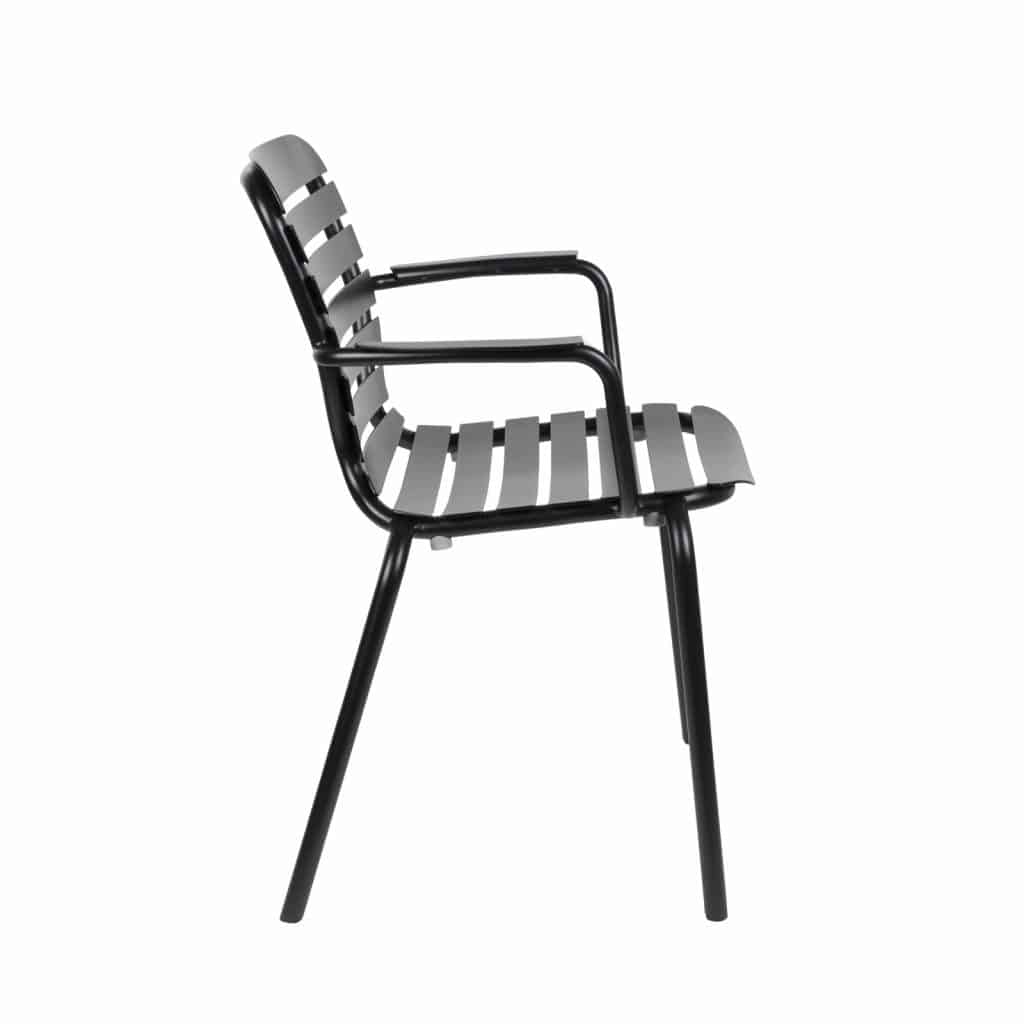 trädgårdsstol Vondel svart Zuiver