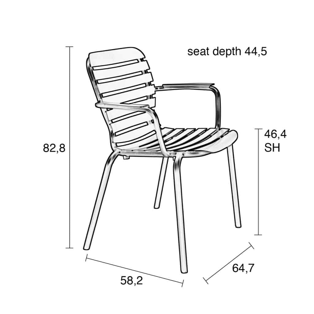 1700004-5-trädgårdsstol-Vondel-svart-Zuiver