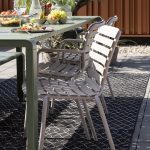 trädgårdsstol Vondel ljusgrå Zuiver