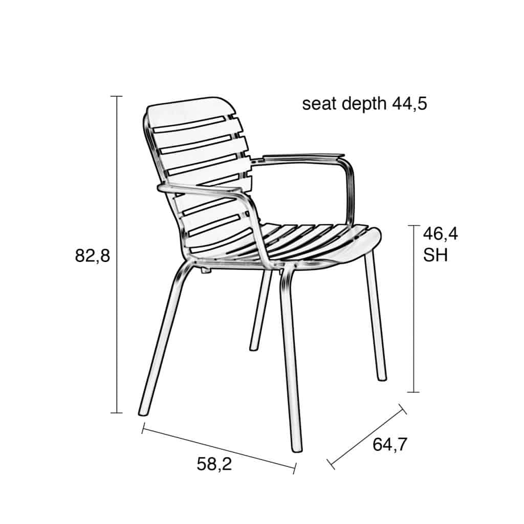 1700006-5-trädgårdsstol-Vondel-ljusgrå-Zuiver