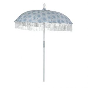 parasoll ljusblå Wikholm form