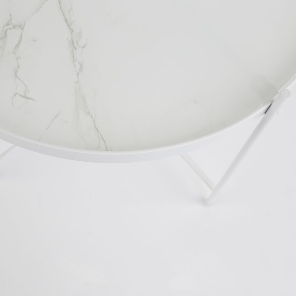 sidobord Cupid vit marmor Zuiver