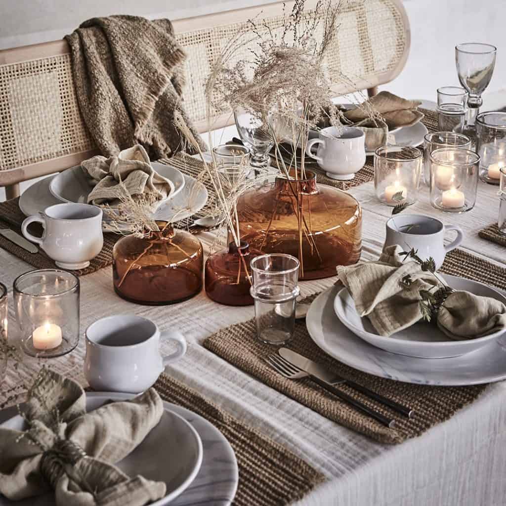 servett ELSA beige Affari of Sweden