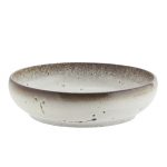 serveringsskål vit brun Madam Stoltz