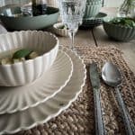 tallrik Flora beige Storefactory