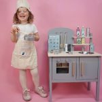 leksakskök grå Jabadabado