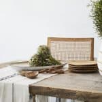 serveringsfat oval vit brun Madam Stoltz