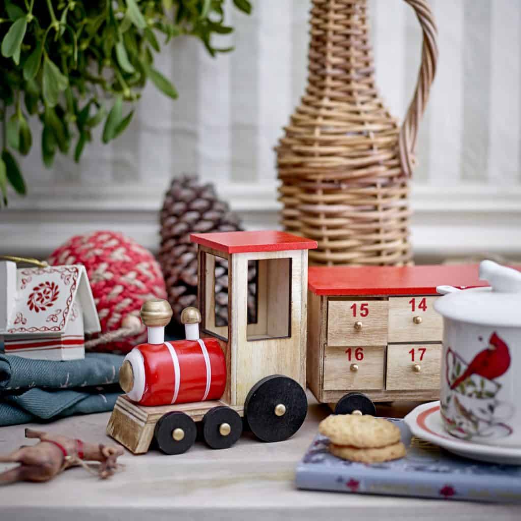 adventskalender tåg Bloomingville