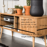 4300008-8 TV-bänk Barbier Zuiver