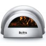 vedeldad pizzaugn grå Delivita