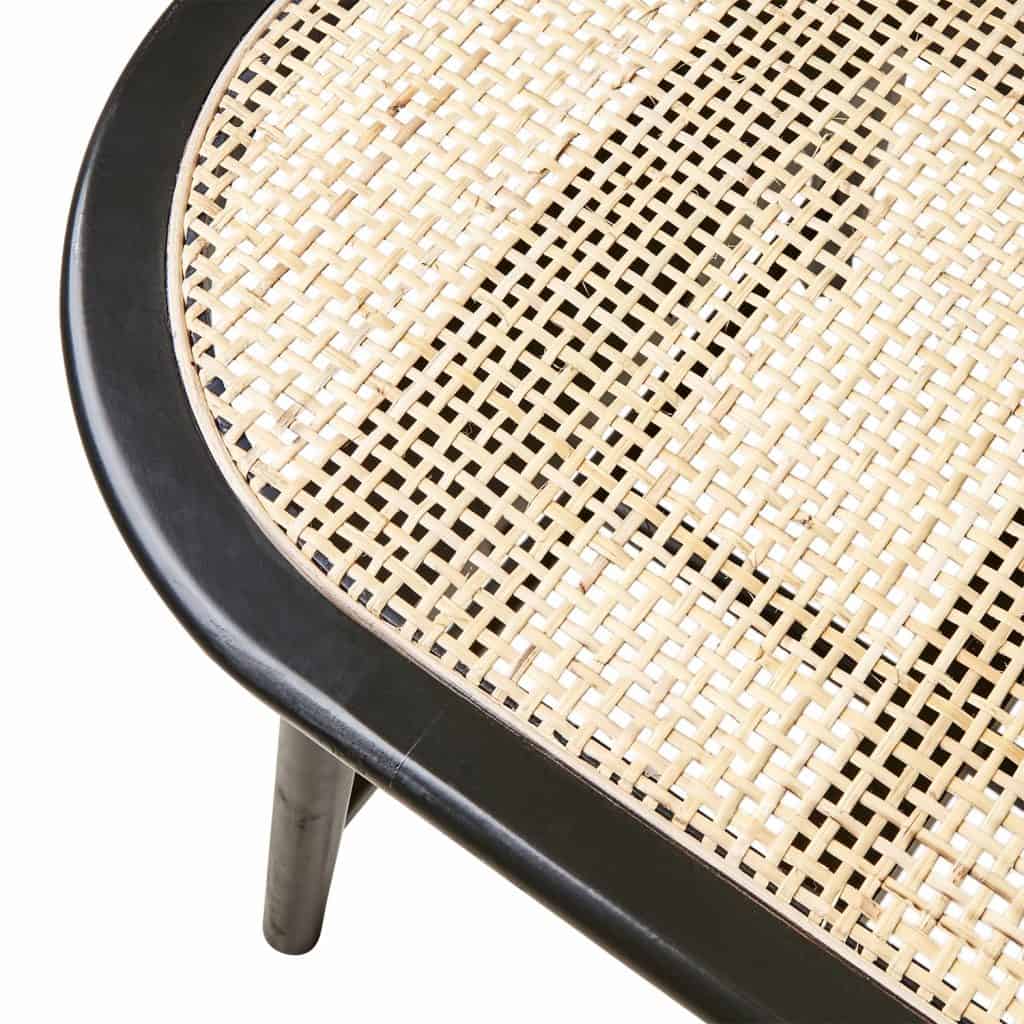 bänk HARRY natur svart Affari of Sweden