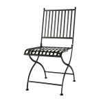 trädgårdsstol VENICE svart Wikholm form