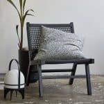 bärbar lampa BUTO svart Nordal