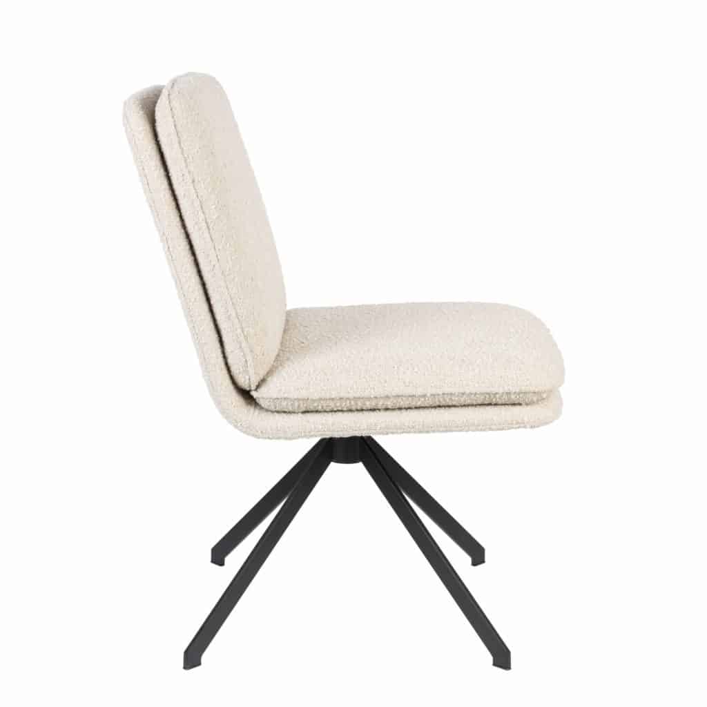 stol TYLER vit Zuiver