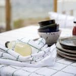 kökshandduk CLASSIC grön Shyness