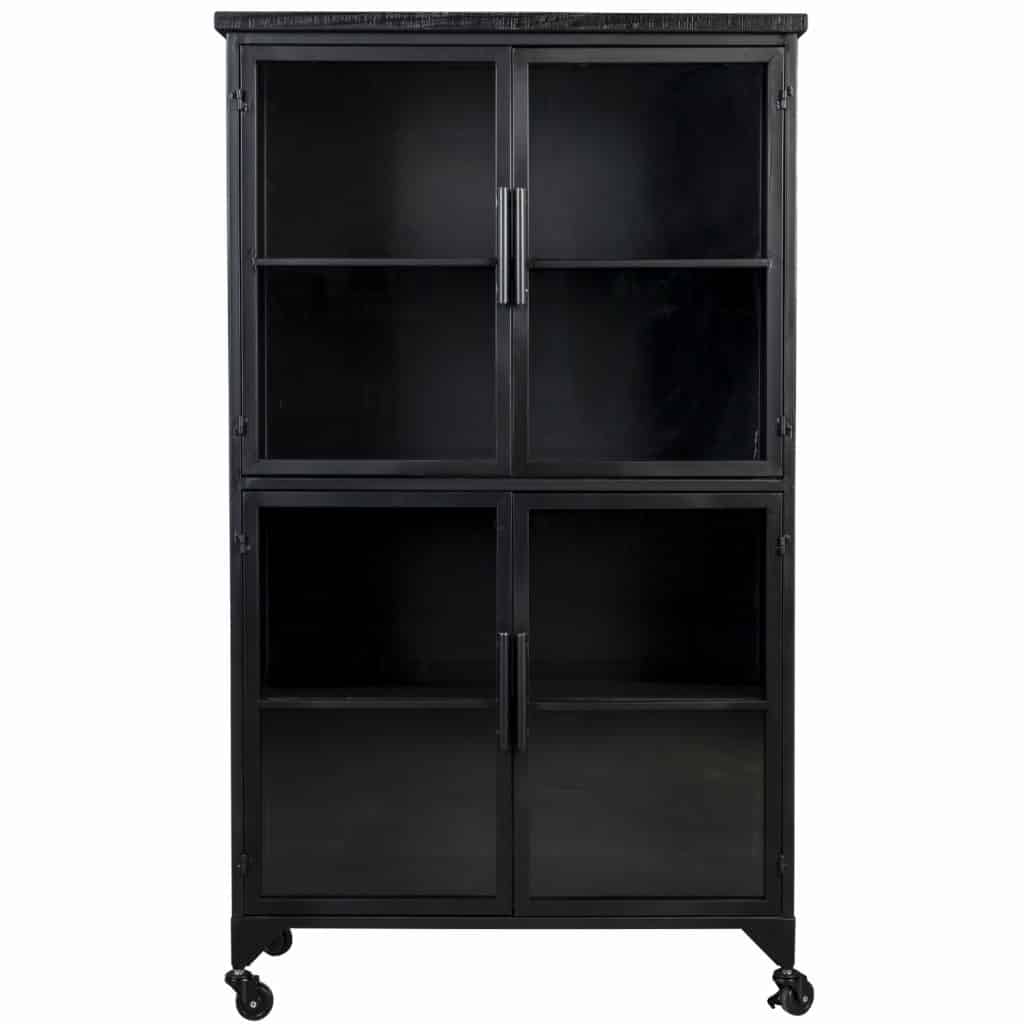 skåp FERRE svart White Label Living