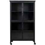 skåp FERRE svart White Label Living