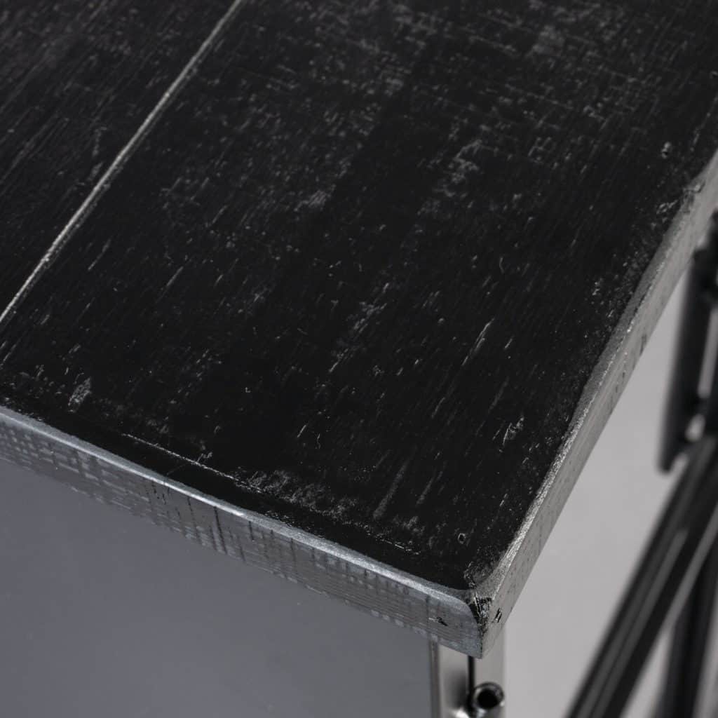 skåp FERRE svart White Label Living