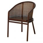 Stol MOSSO mörkbrun Nordal