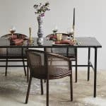 Stol MOSSO mörkbrun Nordal