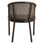 Stol MOSSO mörkbrun Nordal