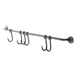 Stång med krokar LOKE svart Affari of Sweden