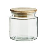 glasburk med trälock Madam Stoltz