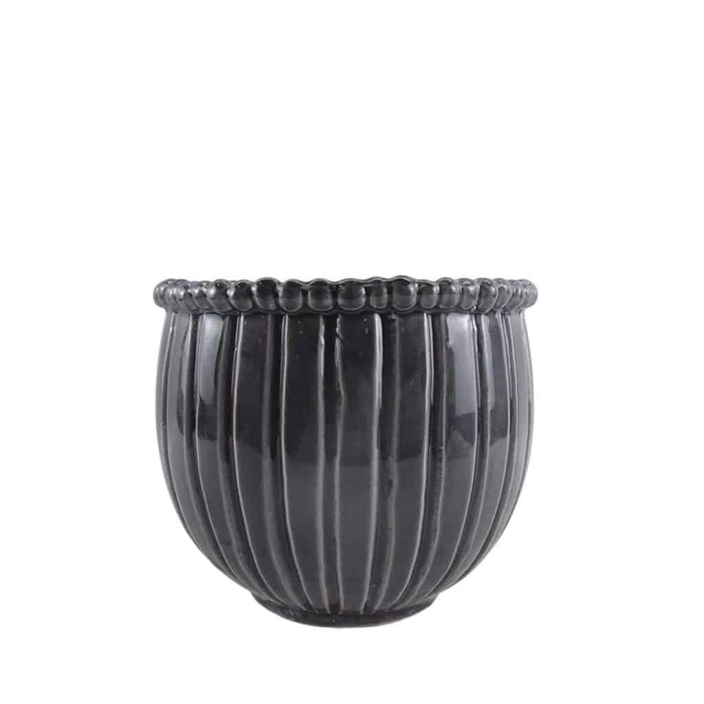 kruka VERA mörkgrå Strömshaga